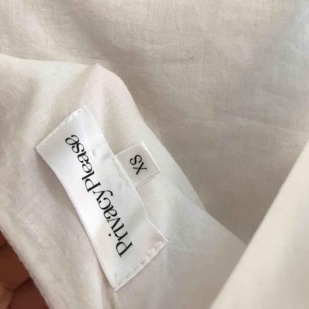 Privacy Please Revolve Luz White Midi Dress - Picture 8 of 8
